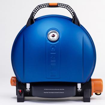 51 899 р. Гриль газовый O-GRILL 800T синий (в комплекте адаптер тип А) O-GRILL 800t-blue  с доставкой в г. Пермь. Увеличить фотографию 1