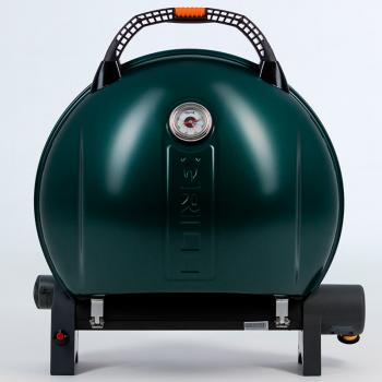 50 899 р. Гриль газовый O-GRILL 900МT bicolor черный-зеленый (в комплекте адаптер тип А) O-GRILL 900mt-green  с доставкой в г. Пермь. Увеличить фотографию 2
