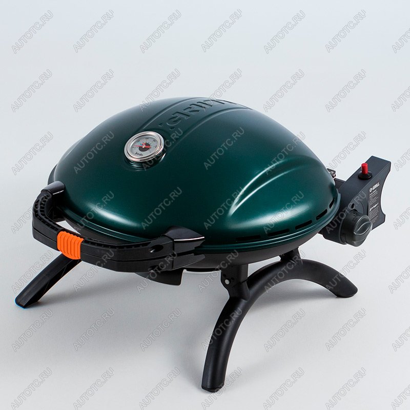 50 899 р. Гриль газовый O-GRILL 900МT bicolor черный-зеленый (в комплекте адаптер тип А) O-GRILL 900mt-green  с доставкой в г. Пермь