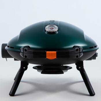 50 899 р. Гриль газовый O-GRILL 900МT bicolor черный-зеленый (в комплекте адаптер тип А) O-GRILL 900mt-green  с доставкой в г. Пермь. Увеличить фотографию 10