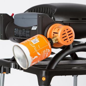 50 899 р. Гриль газовый O-GRILL 900МT bicolor черный-золотистый (в комплекте адаптер тип А) O-GRILL 900mt-gold  с доставкой в г. Пермь. Увеличить фотографию 14