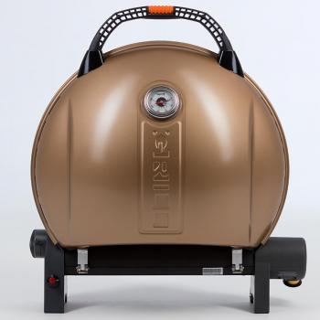 50 899 р. Гриль газовый O-GRILL 900МT bicolor черный-золотистый (в комплекте адаптер тип А) O-GRILL 900mt-gold  с доставкой в г. Пермь. Увеличить фотографию 1