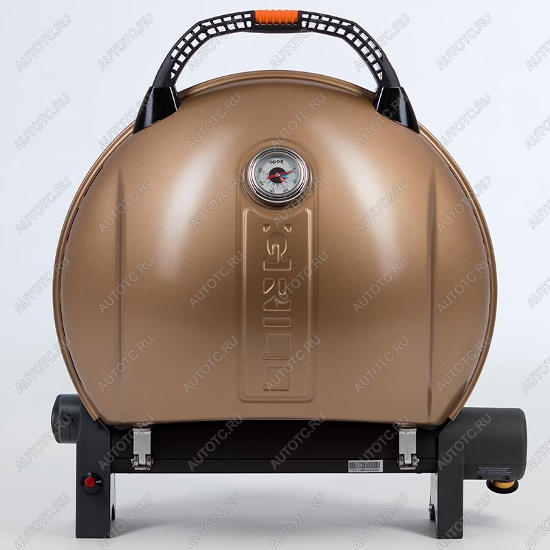 50 899 р. Гриль газовый O-GRILL 900МT bicolor черный-золотистый (в комплекте адаптер тип А) O-GRILL 900mt-gold  с доставкой в г. Пермь