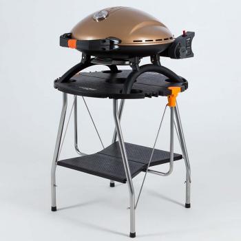 50 899 р. Гриль газовый O-GRILL 900МT bicolor черный-золотистый (в комплекте адаптер тип А) O-GRILL 900mt-gold  с доставкой в г. Пермь. Увеличить фотографию 7