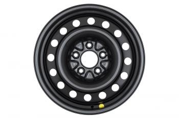 5 829 р. Диск усиленный Renault Duster, Nissan Qashqai, X-Trail, Toyota Rav4 стальной черный 5х114,3 6,5R16 d66,1 ET+40 OFF-ROAD Wheels 1665-51466bl-40a11  с доставкой в г. Пермь. Увеличить фотографию 2