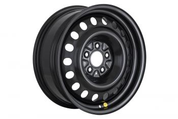 7 689 р. Диск усиленный Nissan Qashqai, X-Trail, Toyota Rav4 стальной черный 5х114,3 7R17 d66,1 ET+40 OFF-ROAD Wheels 1770-51466bl-40a11  с доставкой в г. Пермь. Увеличить фотографию 1