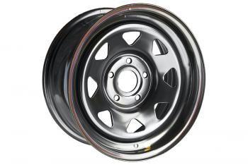 6 279 р. Диск усиленный VW Amarok стальной черный 5x120 7xR16 d65.1 ET+20 (треугольник мелкий) OFF-ROAD Wheels 1670-52065bl-20a17  с доставкой в г. Пермь. Увеличить фотографию 1