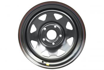 6 279 р. Диск усиленный VW Amarok стальной черный 5x120 7xR16 d65.1 ET+20 (треугольник мелкий) OFF-ROAD Wheels 1670-52065bl-20a17  с доставкой в г. Пермь. Увеличить фотографию 2