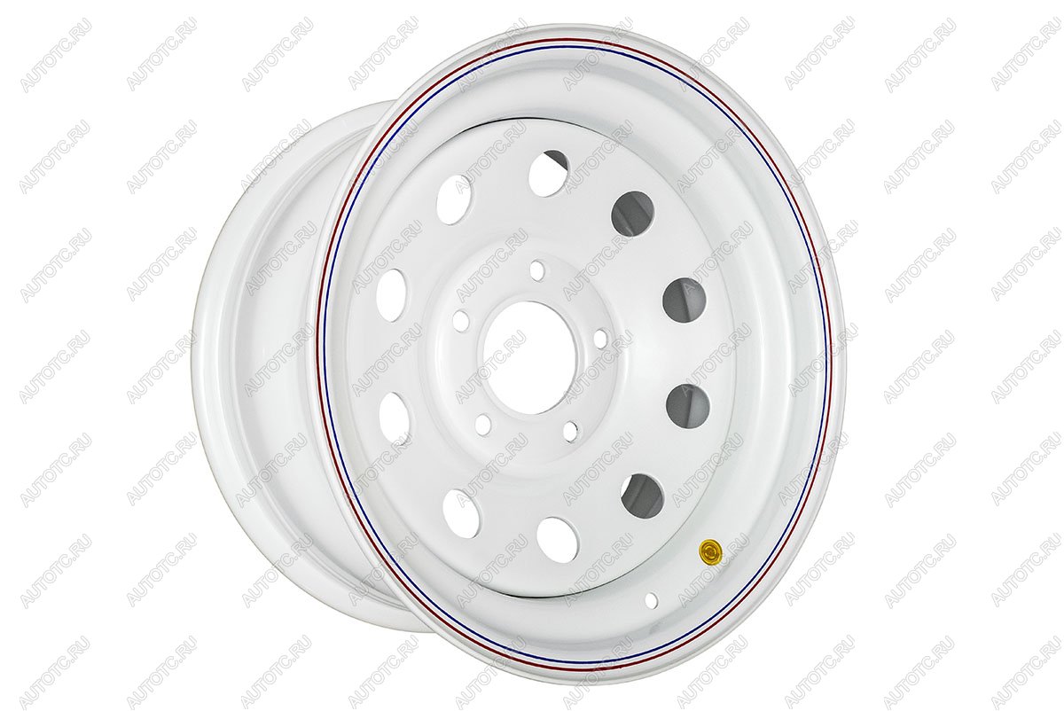 6 629 р. Диск усиленный Мерседес стальной белый 5x130 8xR16 ET-0 OFF-ROAD Wheels 1680-53084wh-0  с доставкой в г. Пермь
