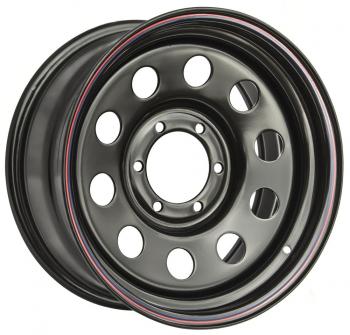 7 689 р. Диск усиленный стальной черный 6x139,7 7xR17 d110 ET+30 OFF-ROAD Wheels 1770-63910bl-30  с доставкой в г. Пермь. Увеличить фотографию 1
