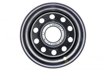 6 369 р. Диск усиленный УАЗ стальной черный 5x139,7 8xR15 d110 ET-24 OFF-ROAD Wheels 1580-53910bl-24  с доставкой в г. Пермь. Увеличить фотографию 2