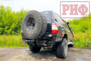 72 509 р. Калитка РИФ с фаркопом в штатный задний бампер Toyota Land Cruiser 105 РИФ rif105-80004  с доставкой в г. Пермь. Увеличить фотографию 2