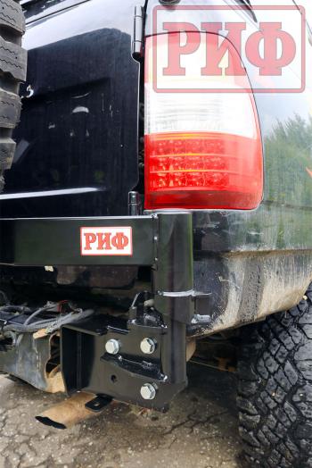 72 509 р. Калитка РИФ с фаркопом в штатный задний бампер Toyota Land Cruiser 105 РИФ rif105-80004  с доставкой в г. Пермь. Увеличить фотографию 6