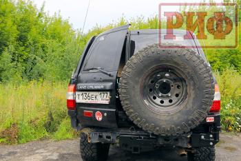 72 509 р. Калитка РИФ с фаркопом в штатный задний бампер Toyota Land Cruiser 105 РИФ rif105-80004  с доставкой в г. Пермь. Увеличить фотографию 5