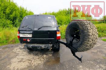 72 509 р. Калитка РИФ с фаркопом в штатный задний бампер Toyota Land Cruiser 105 РИФ rif105-80004  с доставкой в г. Пермь. Увеличить фотографию 3