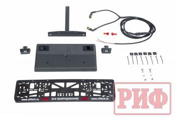 93 329 р. Калитка РИФ с фаркопом в штатный задний бампер Toyota Land Cruiser 200 2008-2015 под штатное колесо, с подсветкой номера РИФ rif200-80001  с доставкой в г. Пермь. Увеличить фотографию 9