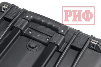 12 649 р. Кейс защитный ударопрочный РИФ 500х305х457 мм на колесах с телескопической ручкой IP55 РИФ wrt-52  с доставкой в г. Пермь. Увеличить фотографию 6