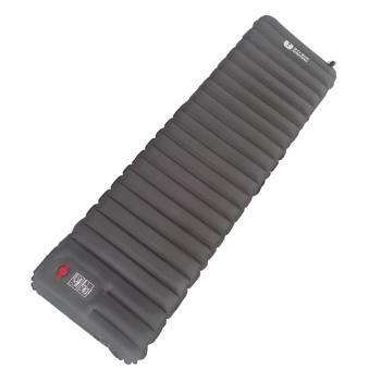 6 899 р. Коврик надувной утеплённый BTrace AirMat Delux,193х59х9 см, с насосом (Серый) BTrace m0221  с доставкой в г. Пермь. Увеличить фотографию 1