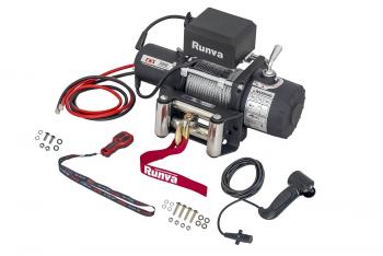 32 889 р. Лебёдка автомобильная электрическая 12V Runva 5000 lbs 2268 кг RUNVA ewx5000s  с доставкой в г. Пермь. Увеличить фотографию 3