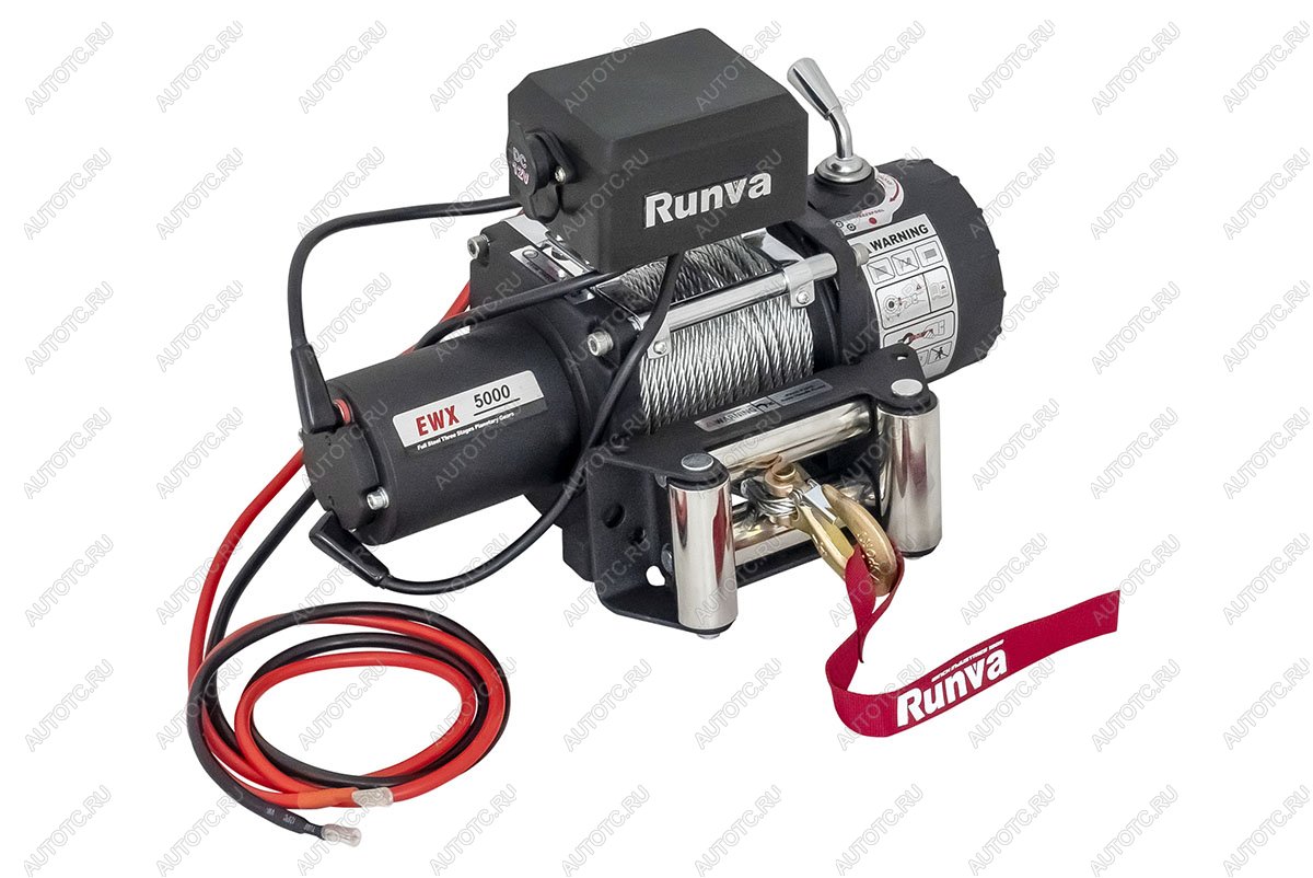 32 889 р. Лебёдка автомобильная электрическая 12V Runva 5000 lbs 2268 кг RUNVA ewx5000s  с доставкой в г. Пермь