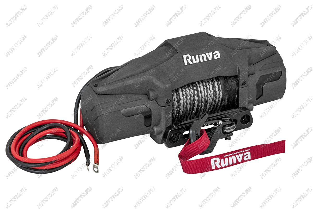 52 679 р. Лебёдка автомобильная электрическая 12V Runva 6000 lbs 2722 кг (синтетический трос) RUNVA ewv6000fsr  с доставкой в г. Пермь