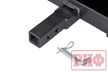 57 139 р. Лебёдка переносная РИФ 9000U c квадратом для фаркопа, стальной трос (облегченная) РИФ ewg9000u-kit3.1  с доставкой в г. Пермь. Увеличить фотографию 6
