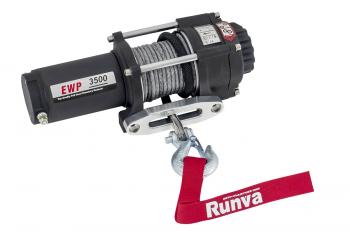 20 959 р. Лебёдка электрическая 12V Runva 3500A lbs 1588 кг (синтетический трос) RUNVA ewp3500asr  с доставкой в г. Пермь. Увеличить фотографию 15