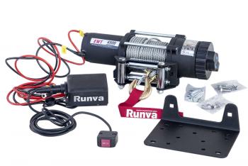 31 389 р. Лебёдка электрическая 12V Runva 4500 lbs 2041 кг RUNVA ewt4500a  с доставкой в г. Пермь. Увеличить фотографию 2