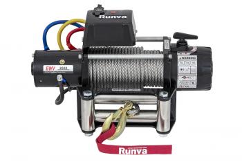 52 709 р. Лебёдка электрическая 12V Runva 9500 lbs 4350 кг (стальной трос) RUNVA ewv9500s  с доставкой в г. Пермь. Увеличить фотографию 3