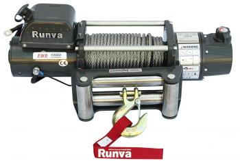 54 939 р. Лебёдка электрическая двухскоростная 12V Runva 10000 lbs 4500 кг RUNVA ewd10000u  с доставкой в г. Пермь. Увеличить фотографию 3