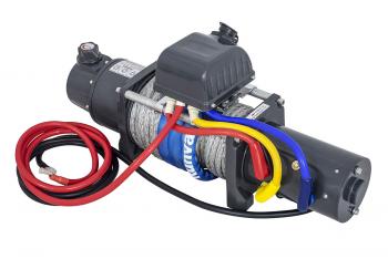 64 169 р. Лебёдка электрическая двухскоростная 12V Runva 10000 lbs 4500 кг (синтетический трос) RUNVA ewd10000ssr  с доставкой в г. Пермь. Увеличить фотографию 4