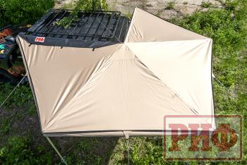 24 639 р. Маркиза автомобильная РИФ веерная 2,5х2,0 м (левая) РИФ rifavf062020601  с доставкой в г. Пермь. Увеличить фотографию 6