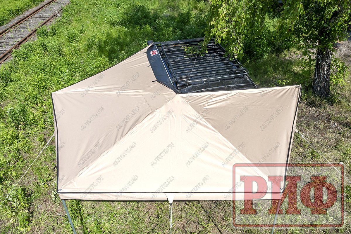 24 639 р. Маркиза автомобильная РИФ веерная 2,5х2,0 м (левая) РИФ rifavf062020601  с доставкой в г. Пермь