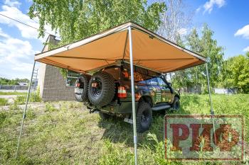 24 639 р. Маркиза автомобильная РИФ веерная 2,5х2,0 м (правая) РИФ rifavf062020602  с доставкой в г. Пермь. Увеличить фотографию 22
