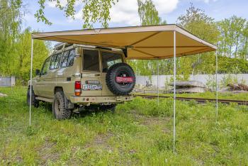 28 319 р. Маркиза автомобильная РИФ веерная 2,5х2,5 м (правая) РИФ rifavf062525602  с доставкой в г. Пермь. Увеличить фотографию 24