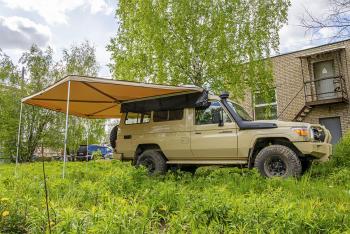 28 319 р. Маркиза автомобильная РИФ веерная 2,5х2,5 м (правая) РИФ rifavf062525602  с доставкой в г. Пермь. Увеличить фотографию 6