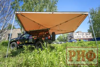33 499 р. Маркиза автомобильная РИФ веерная 2.5х3,0 м (левая) РИФ rifavf063030601  с доставкой в г. Пермь. Увеличить фотографию 23