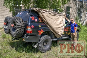 33 499 р. Маркиза автомобильная РИФ веерная 2.5х3,0 м (правая) РИФ rifavf063030602  с доставкой в г. Пермь. Увеличить фотографию 10