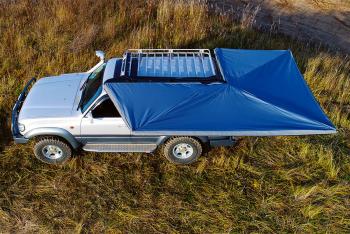59 609 р. Маркиза автомобильная РИФ безопорная, веерная 2,3х2 м (левая) РИФ rifav042023801  с доставкой в г. Пермь. Увеличить фотографию 1