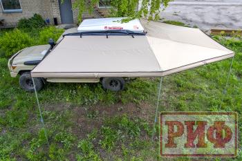 33 649 р. Маркиза автомобильная РИФ комбинированная (прямоугольная с веерной частью) 2,5 х2.5 м (левая) РИФ rifavf072525601  с доставкой в г. Пермь. Увеличить фотографию 23