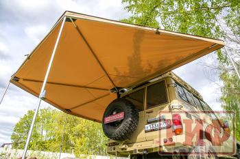 33 649 р. Маркиза автомобильная РИФ комбинированная (прямоугольная с веерной частью) 2,5 х2.5 м (левая) РИФ rifavf072525601  с доставкой в г. Пермь. Увеличить фотографию 12