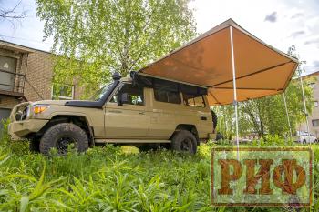 33 649 р. Маркиза автомобильная РИФ комбинированная (прямоугольная с веерной частью) 2,5 х2.5 м (левая) РИФ rifavf072525601  с доставкой в г. Пермь. Увеличить фотографию 20