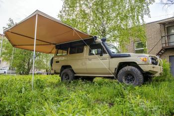 33 649 р. Маркиза автомобильная РИФ комбинированная (прямоугольная с веерной частью) 2,5х2,5 м (правая) РИФ rifavf072525602  с доставкой в г. Пермь. Увеличить фотографию 24