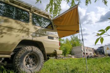 33 649 р. Маркиза автомобильная РИФ комбинированная (прямоугольная с веерной частью) 2,5х2,5 м (правая) РИФ rifavf072525602  с доставкой в г. Пермь. Увеличить фотографию 3