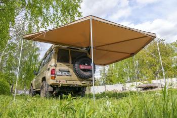 33 649 р. Маркиза автомобильная РИФ комбинированная (прямоугольная с веерной частью) 2,5х2,5 м (правая) РИФ rifavf072525602  с доставкой в г. Пермь. Увеличить фотографию 20