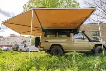 33 649 р. Маркиза автомобильная РИФ комбинированная (прямоугольная с веерной частью) 2,5х2,5 м (правая) РИФ rifavf072525602  с доставкой в г. Пермь. Увеличить фотографию 19