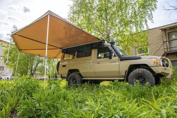 33 649 р. Маркиза автомобильная РИФ комбинированная (прямоугольная с веерной частью) 2,5х2,5 м (правая) РИФ rifavf072525602  с доставкой в г. Пермь. Увеличить фотографию 17