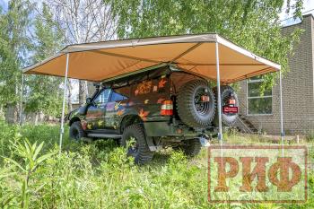 26 079 р. Маркиза автомобильная РИФ комбинированная (прямоугольная с веерной частью) 2,5х2,0 м (левая) РИФ rifavf072020601  с доставкой в г. Пермь. Увеличить фотографию 22