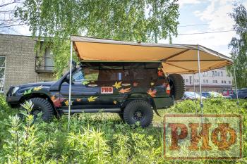 26 079 р. Маркиза автомобильная РИФ комбинированная (прямоугольная с веерной частью) 2,5х2,0 м (левая) РИФ rifavf072020601  с доставкой в г. Пермь. Увеличить фотографию 6