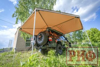 26 999 р. Маркиза автомобильная РИФ комбинированная (прямоугольная с веерной частью) 2,5х2,0 м (правая) РИФ rifavf072020602  с доставкой в г. Пермь. Увеличить фотографию 15